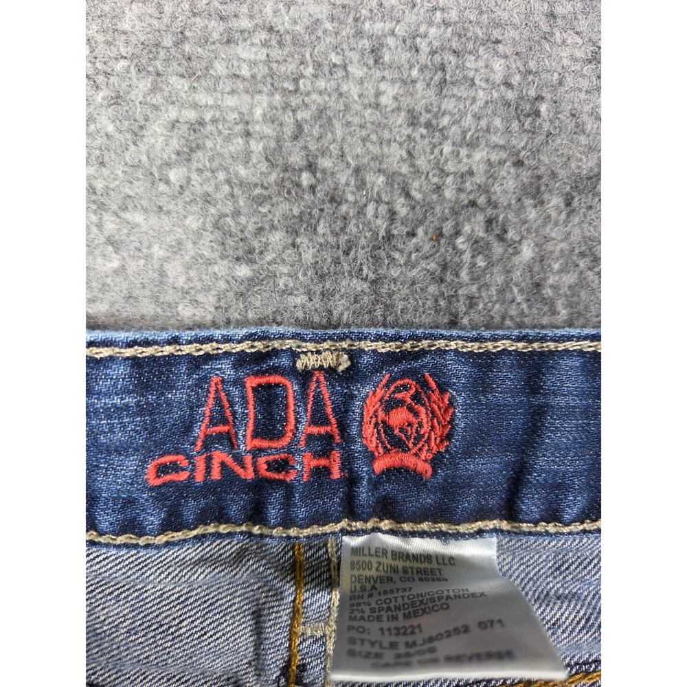 Cinch‎ Ada Jeans Womens 25/0S Blue Medium Wash Bootcut MJ80252 071 - Picture 9 of 12